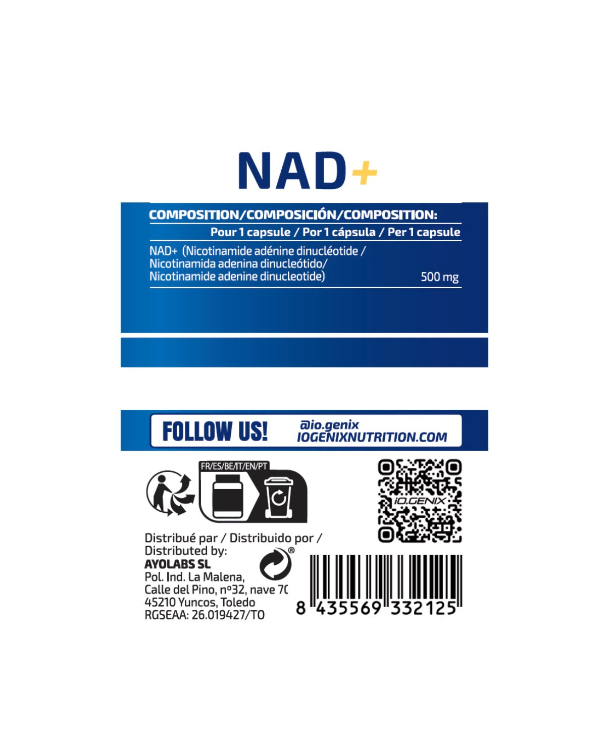 NAD+ 500MG