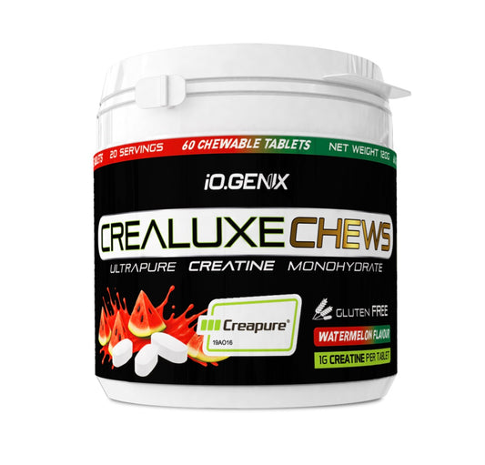 CREALUXE CHEWS MASTICABLE (60 COMPRIMIDOS) Creapure