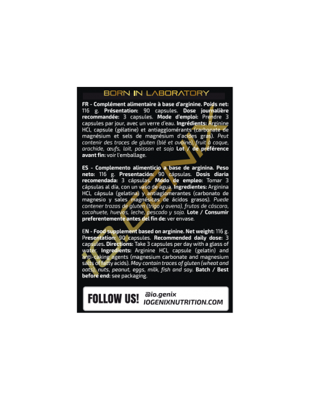 ARGININE 3000 (90 caps)