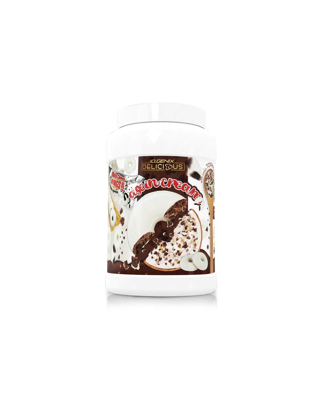 Casein Cream (Con Toppings)