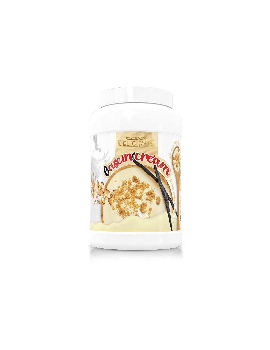 Casein Cream (Con Toppings)